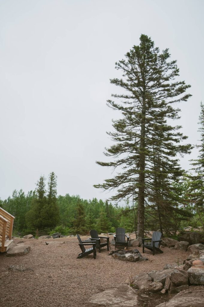 cozy elopement airbnb's campfire