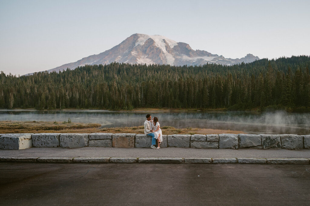 Alpine Lake Mountain Elopement