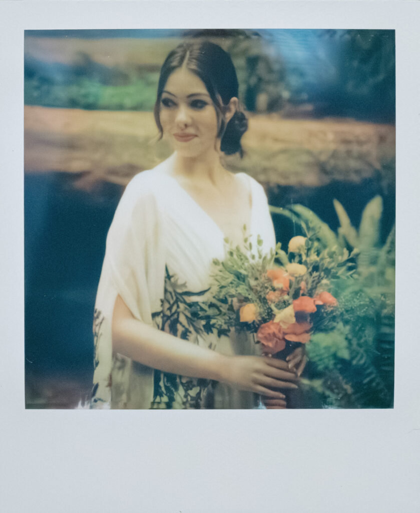 Elopement Polaroid films photographer